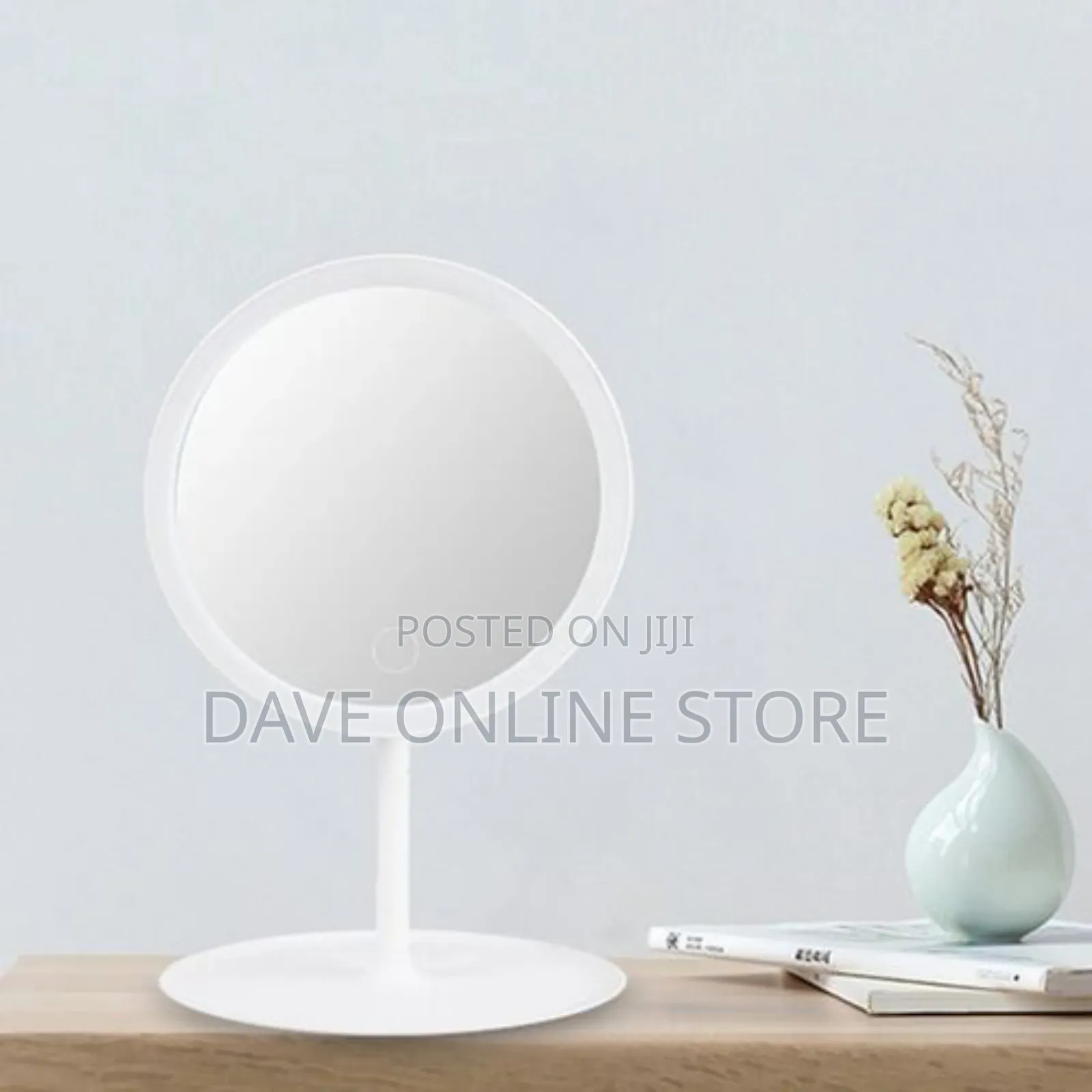 Rechargeable LED Touch Screen Cosmetic Makeup Mirror