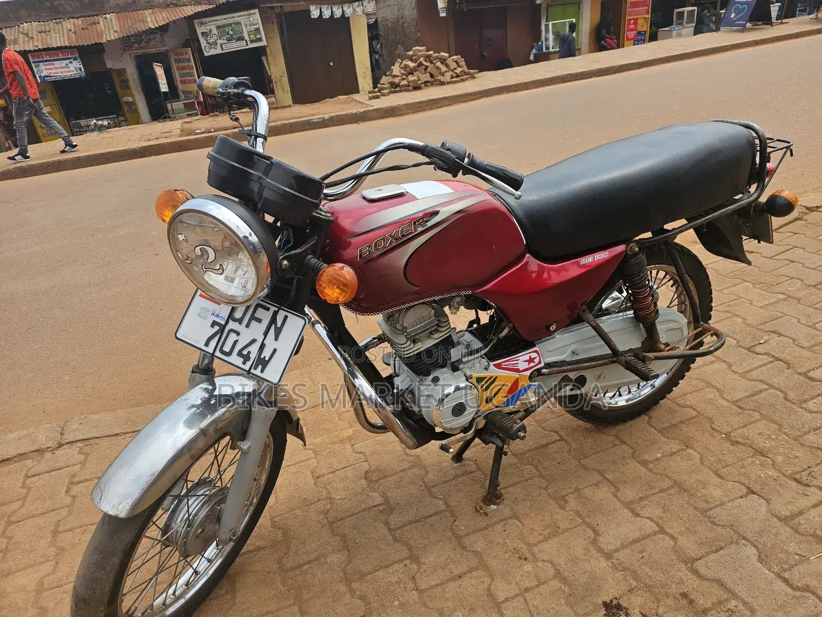 Bajaj Boxer 2023 Red