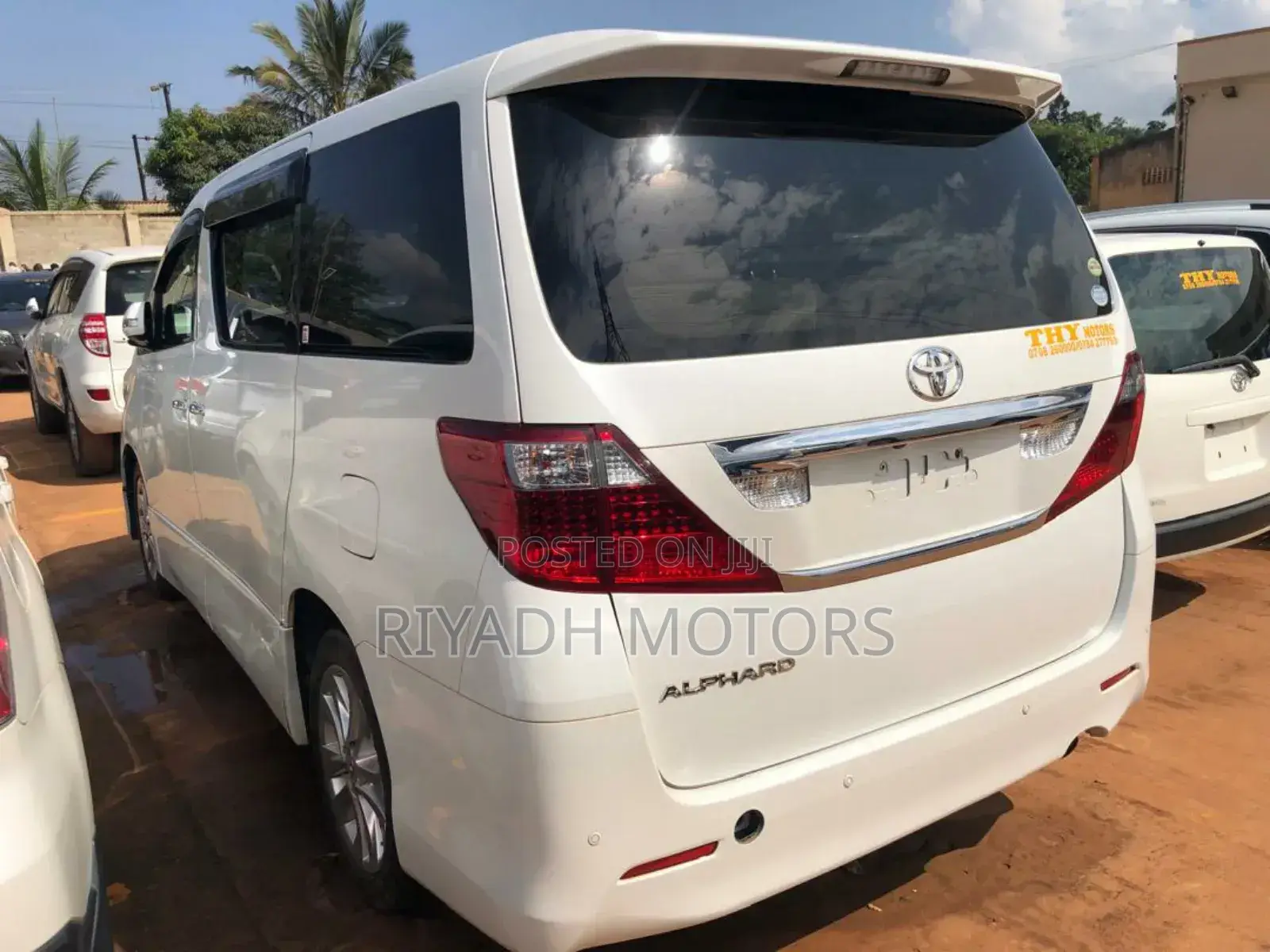Toyota Alphard 2012 White