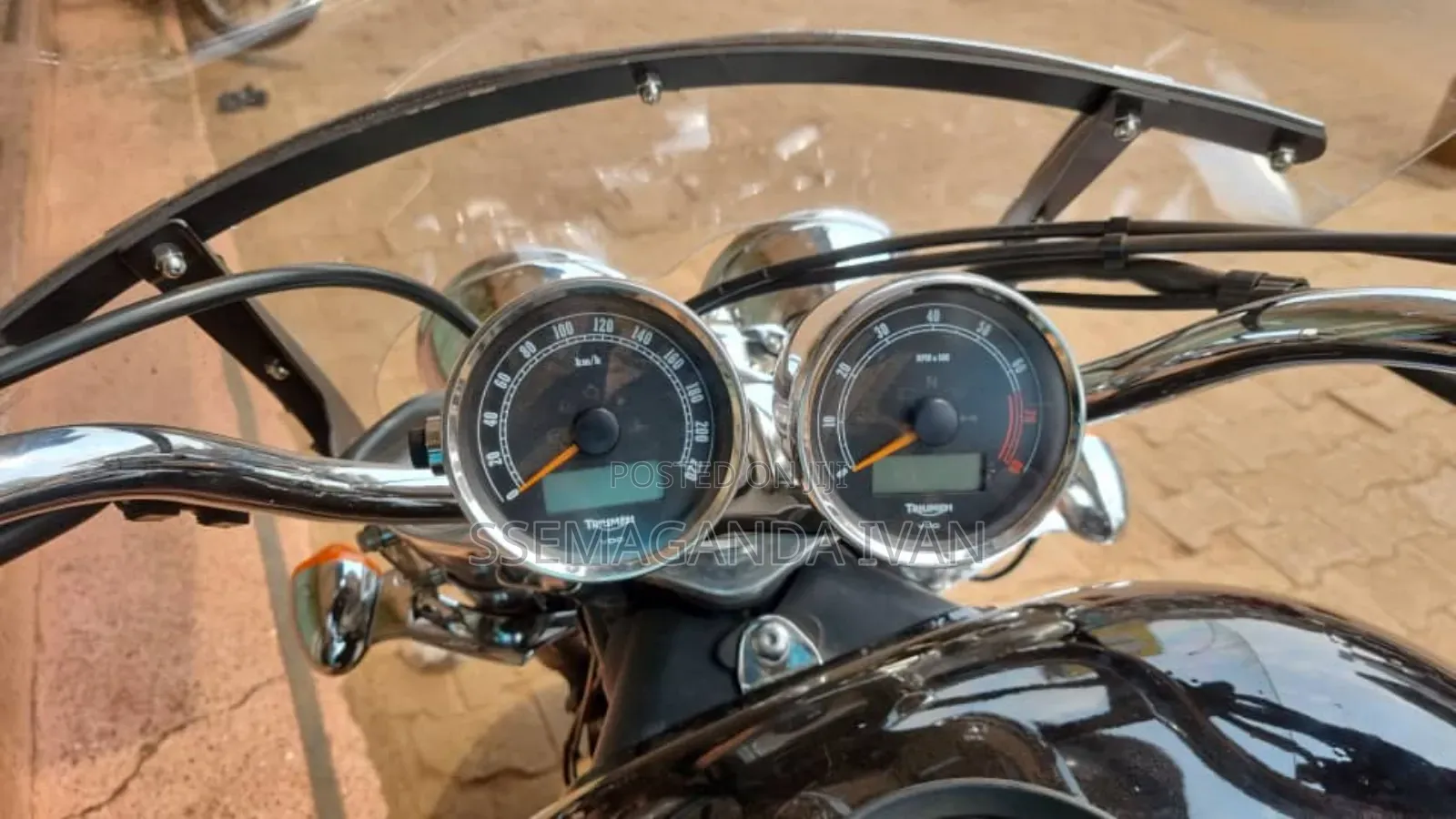 Triumph Bike 2015 Black