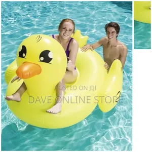 Intex Inflatable Duck Swimming Pool Floater for Kids