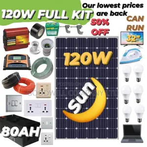 120w Solar Kit at Goodwill