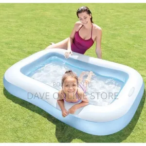 Intex Inflatable Swimming Pool Rectangle - Blue