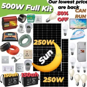 500w Solar Kit at Goodwill