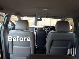 Toyota Surf 2006 Model Car Headrest Monitor Installation Process