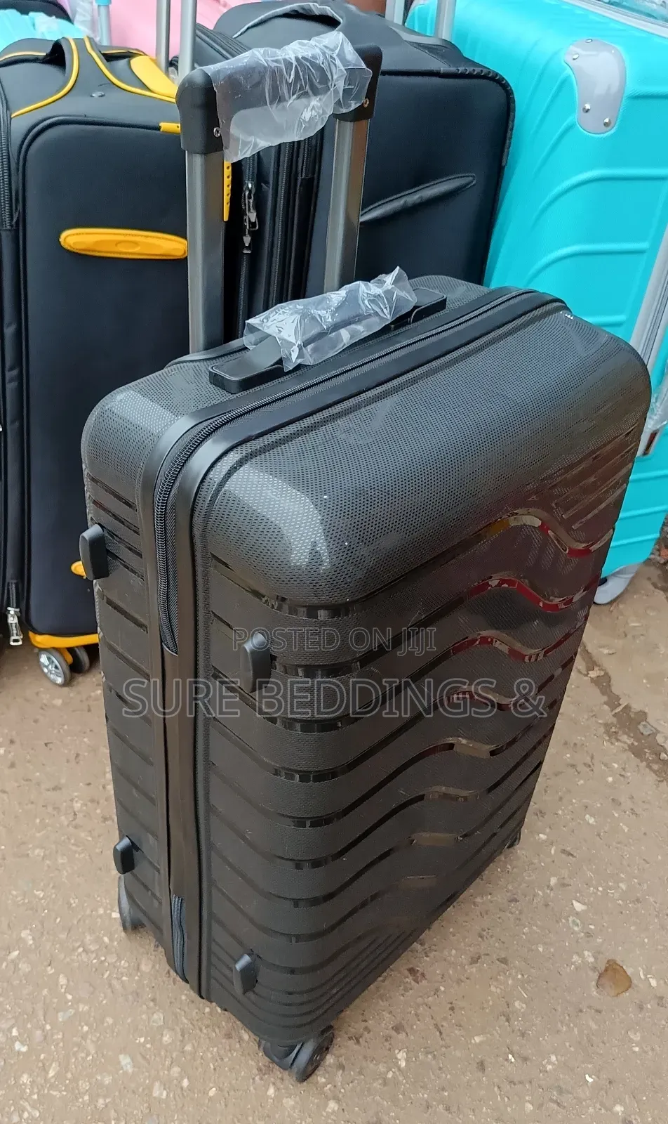 Medium Rubber Suitcase
