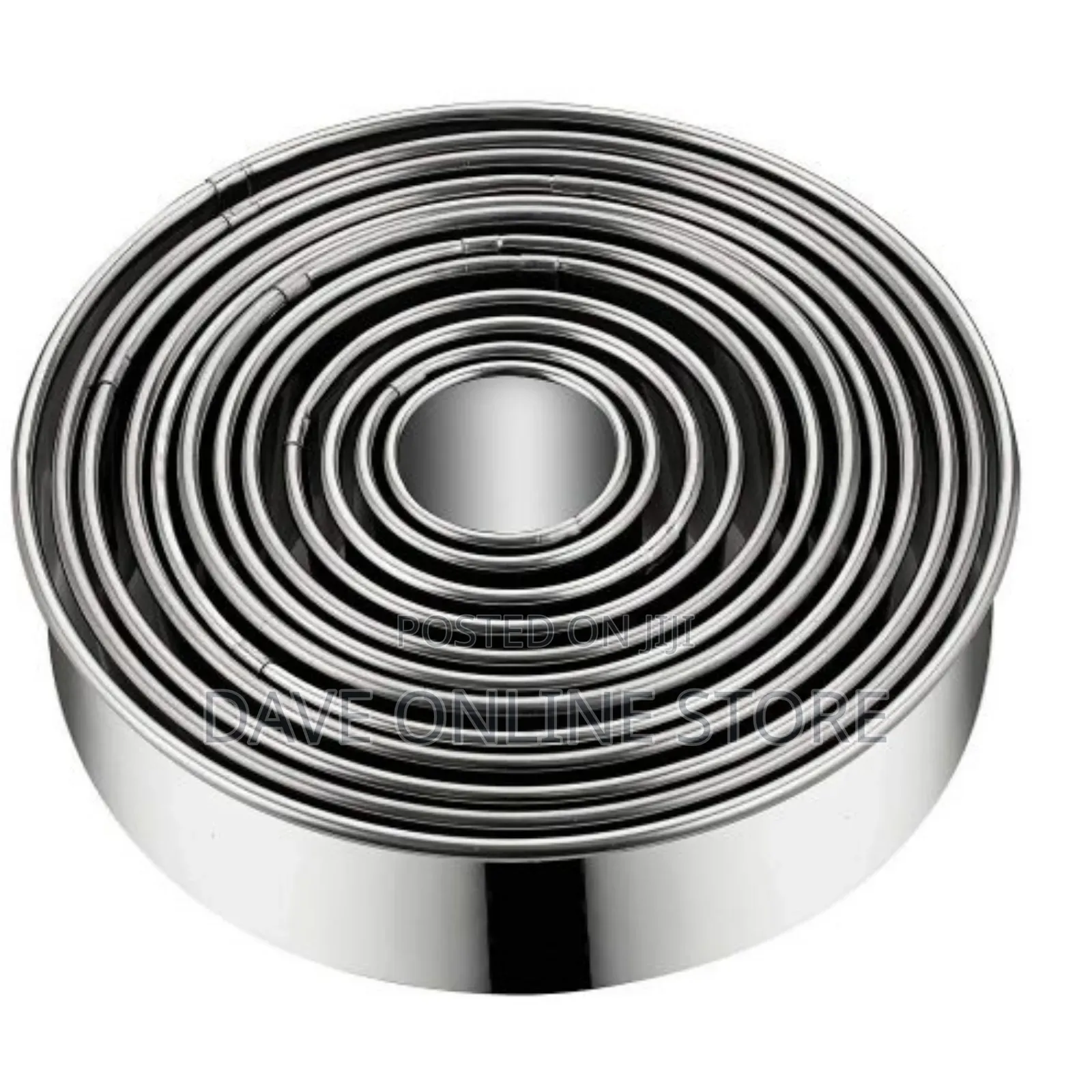 11 Pieces Metal Cookie Cutter Set,