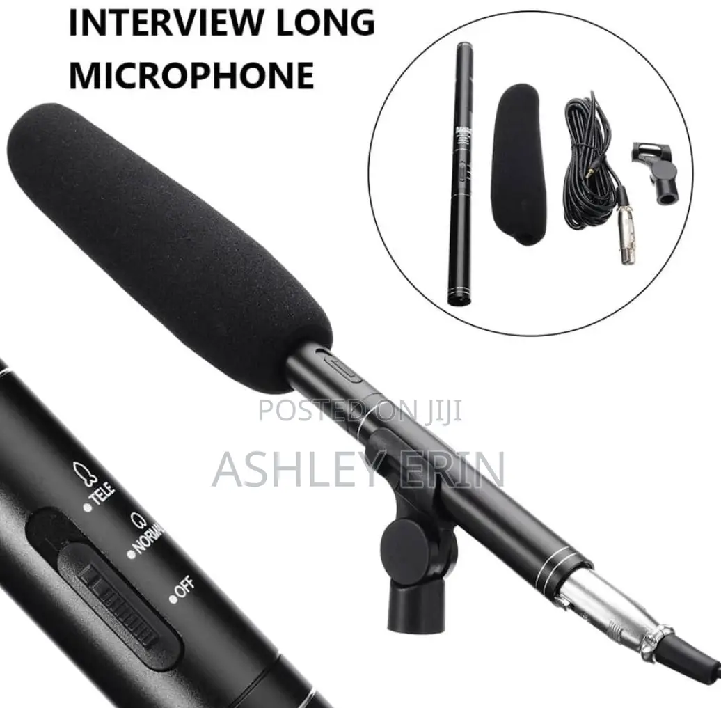 Uni Directional Condenser Microphone/Boom Microphone