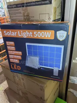 500W Blue Carbon Solar Flood Lights We