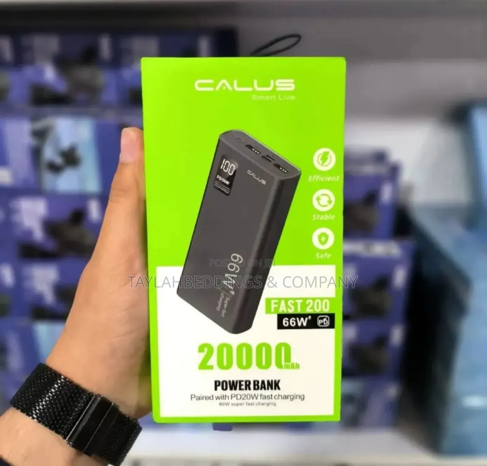 20000mah Fast Charging Power Bank - 66w