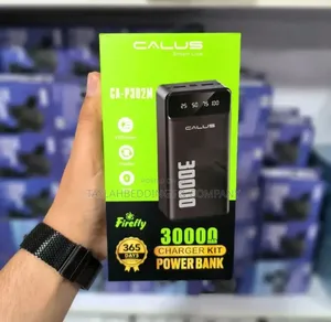30000mah Fast Charging Power Bank - Black /White