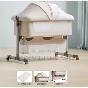 2 in 1 Baby Bed-Cream