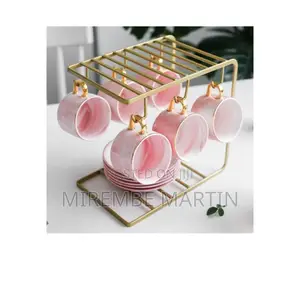 6 Tea, Coffee Cups Rack Organizer.