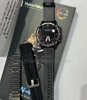 Haino Teko RW49 Smartwatch With 3 Pairs Strap_silver