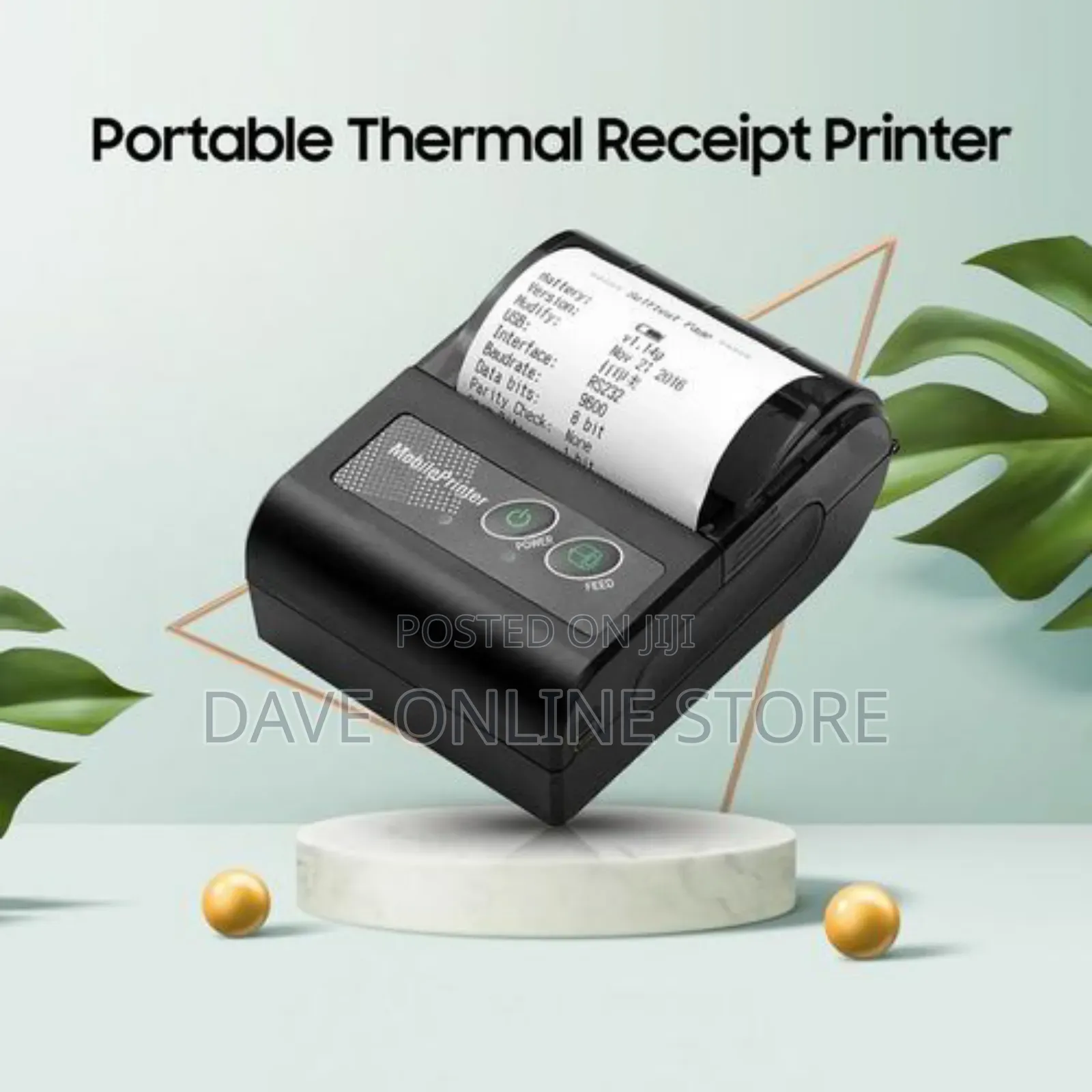 58mm Thermal Receipt Printer Wireless BT Mobile