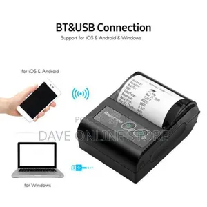 58mm Thermal Receipt Printer Wireless BT Mobile