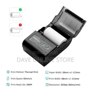 58mm Thermal Receipt Printer Wireless BT Mobile