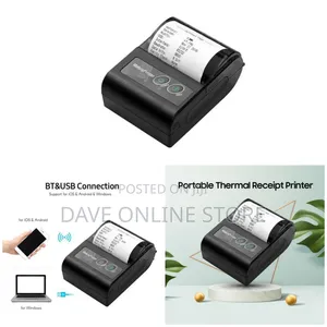 Mini Portable Bluetooth Thermal Receipt Printer Mobile