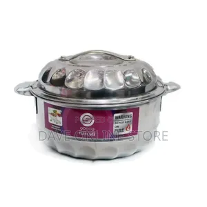 4pc Stainless Steel Insulation Pots- Silver