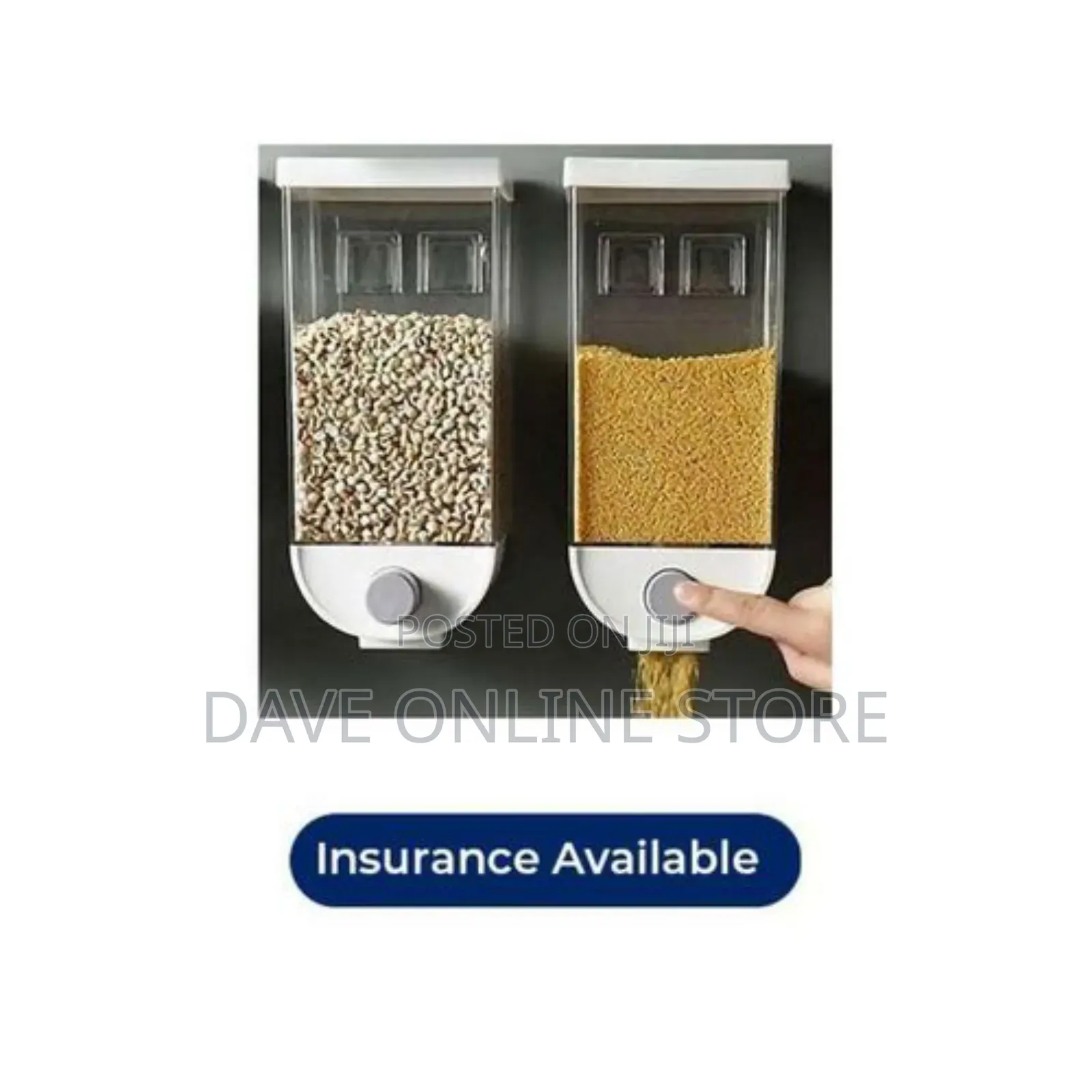 2piece Wall-Mounted Cereal Dispenser,