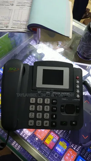 SQ Mobile Dual Sim GSM Wireless Landline Desktop Phone