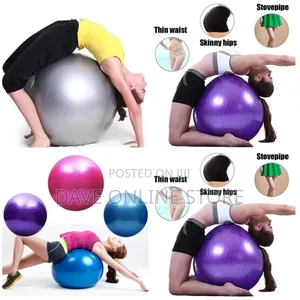 Exercise Ball Anti-Burst Yoga Ball With Quick Pump