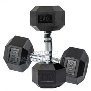 2pcs Weight Lifting Fitness Exercise Dumbbells-10 Kg