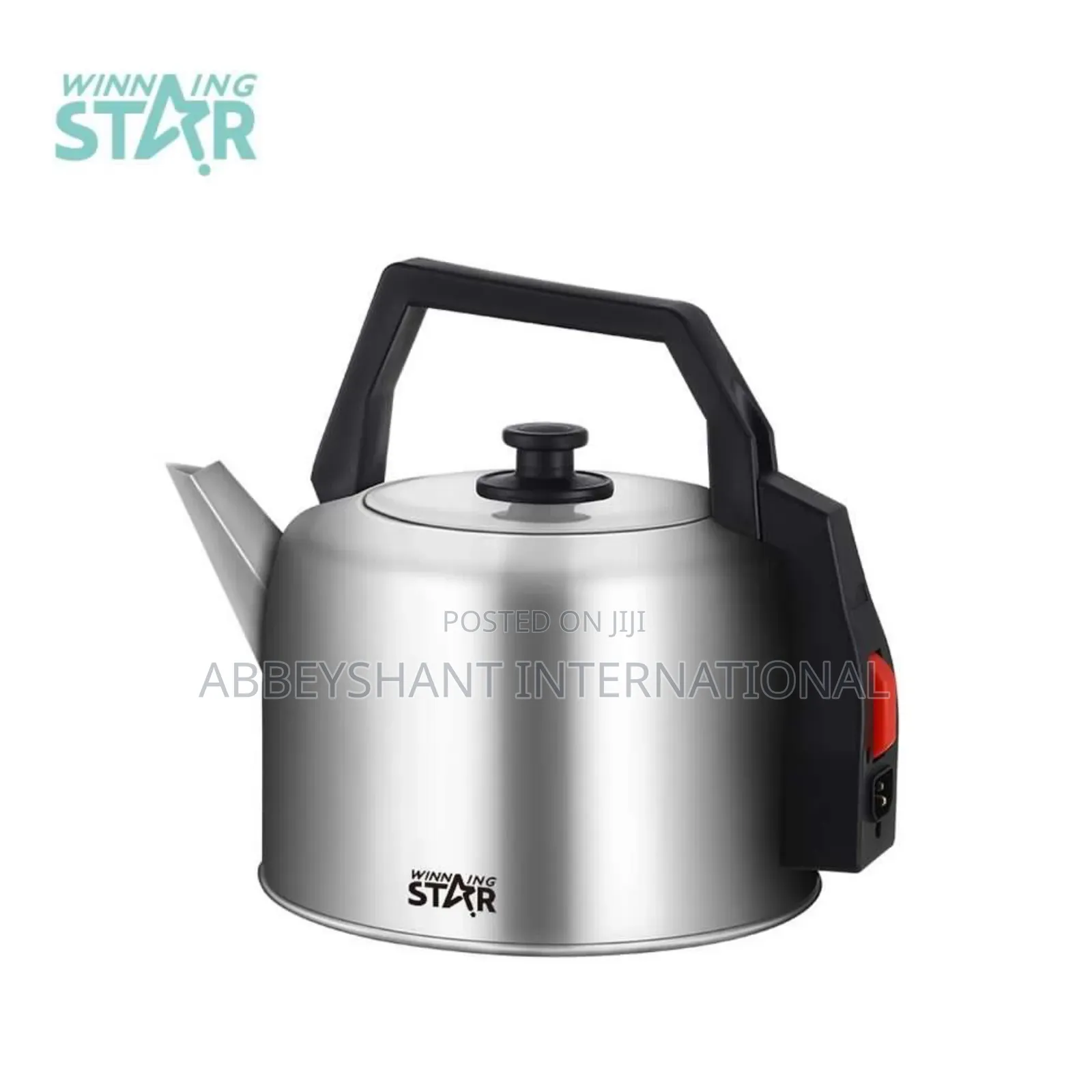 Winning Star 5 Litre Electric Kettle- Silver,Black