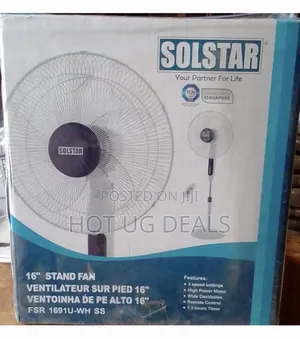 Sonashi 16 Inch Stand Fan With Remote Control And Timer