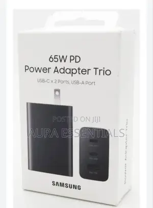 65W Power Adapter Trio Samsung Charger