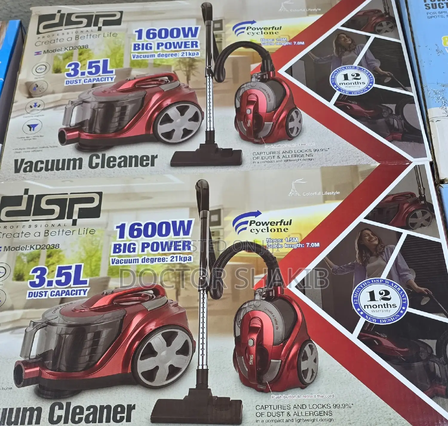 Big Power DSP 3.5L Vacuum Cleaner