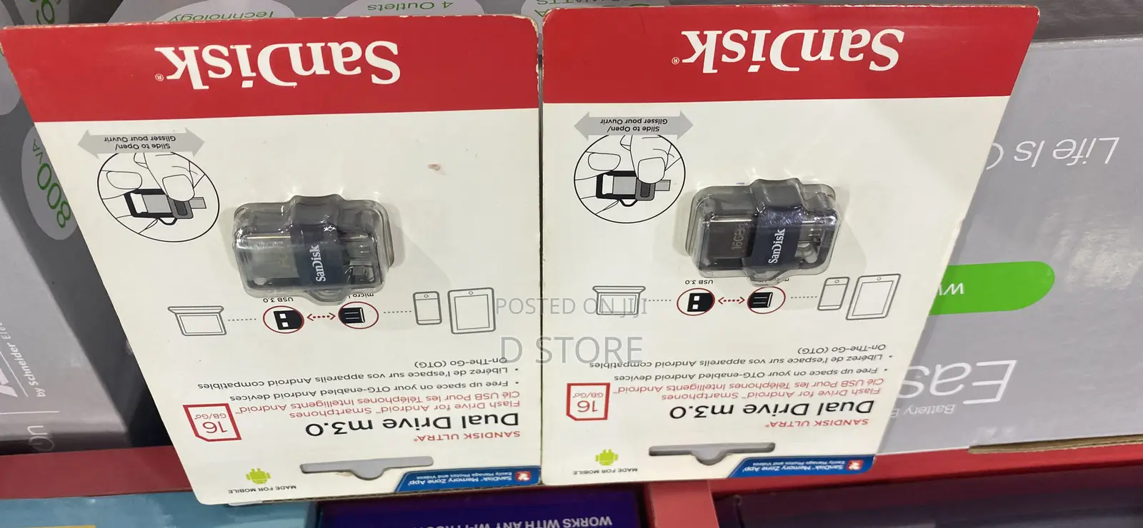16GB Dual San Disk Drive
