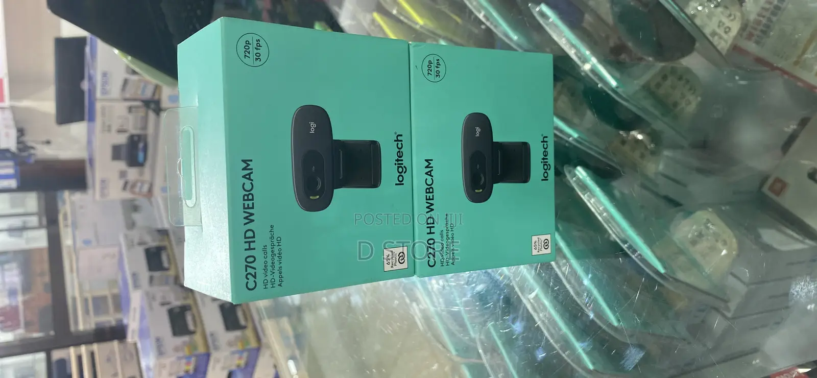 C270 HD Logitech Web Camera