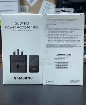 Samsung 65W PD Power Adapter Trio