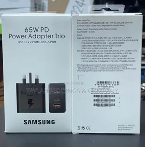 Samsung 65W PD Power Adapter Trio