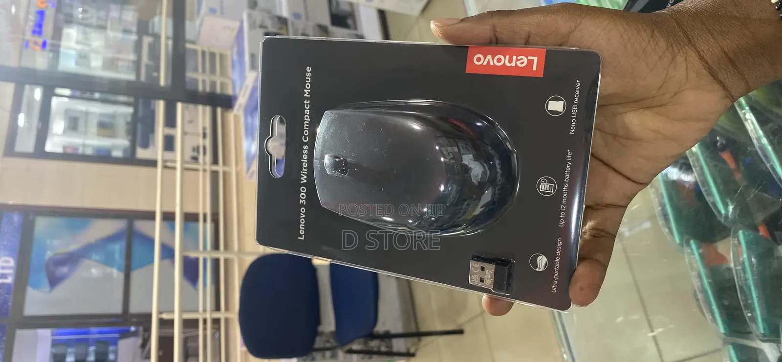 Lenovo 300 Wireless Compact Mouse