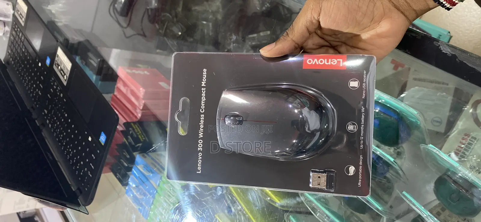 Lenovo 300 Wireless Compact Mouse