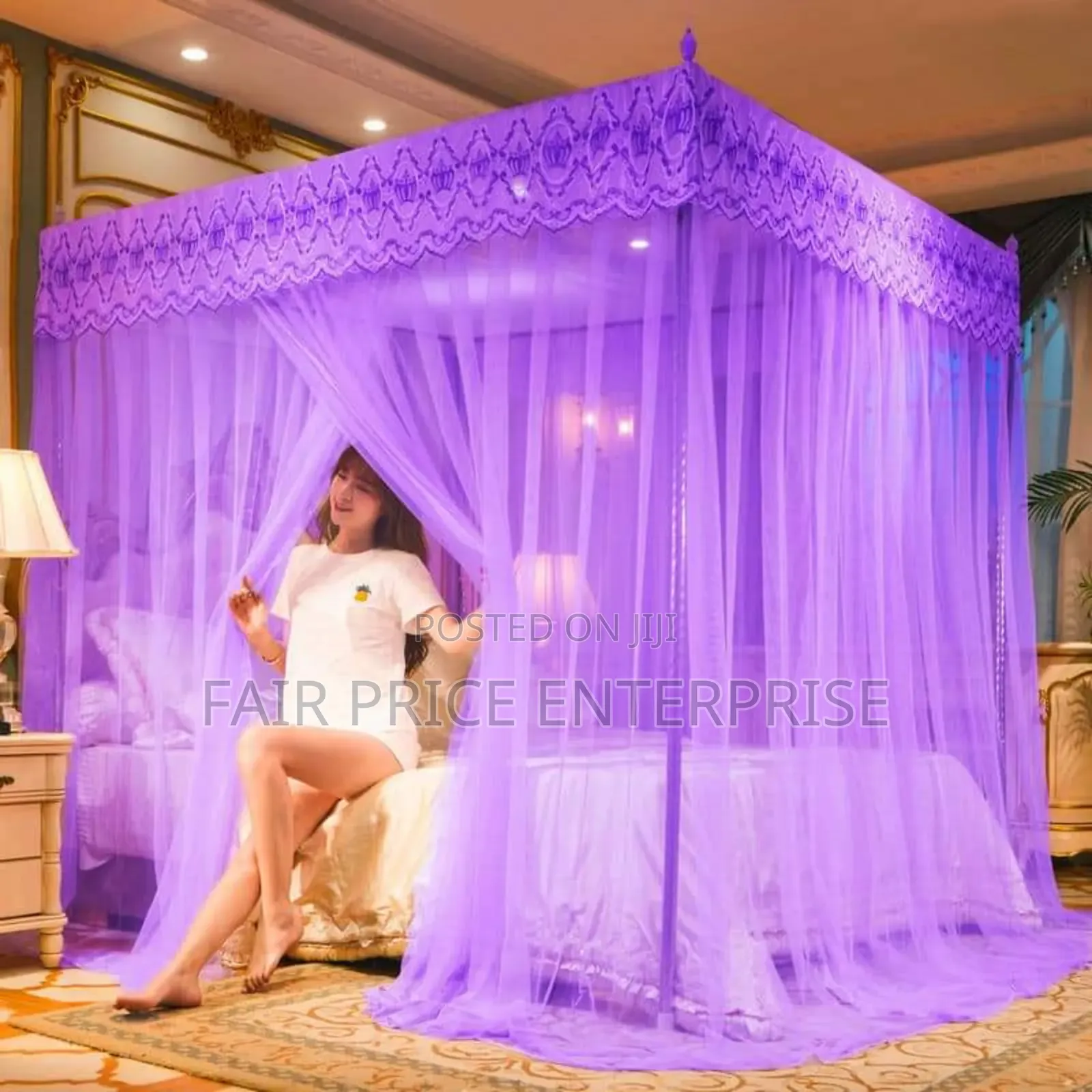 4 Stand Mosquito Net 6x6