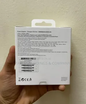 Samsung 45W PD Adapter With USB-C Cable