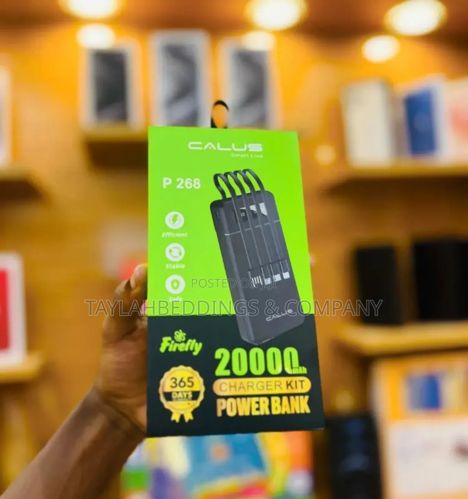 CALUS Charging Cable- 20000mah Power Bank