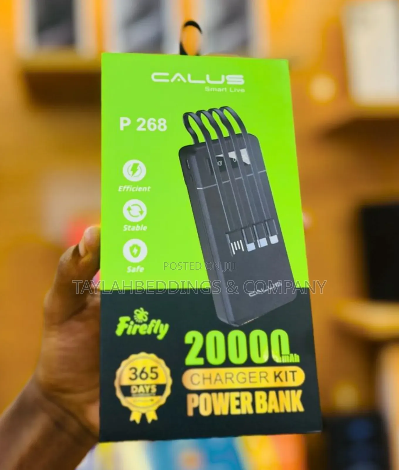 CALUS Charging Cable- 20000mah Power Bank