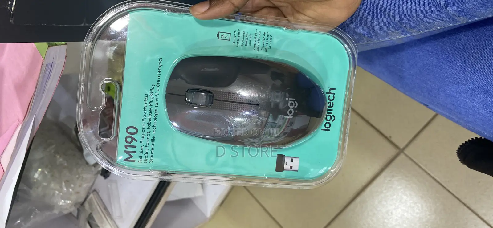 M190 Logitech Wireless Mouse