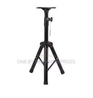 Heavy-duty Adjustable Height Speaker Tand Metallic