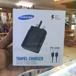 Type C to Type C Charger/ Super Fast Charger/ 45w Charger