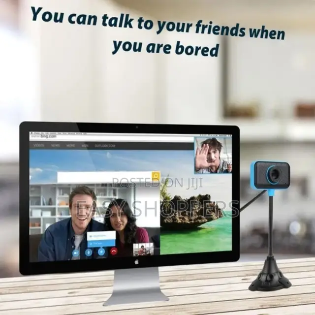 Web Cam Flexible USB 2.0 480P Webcam With Microphone