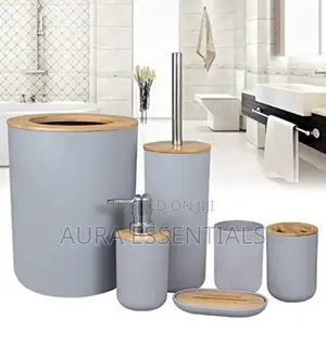 Ceramic Bathroom Accessories Set