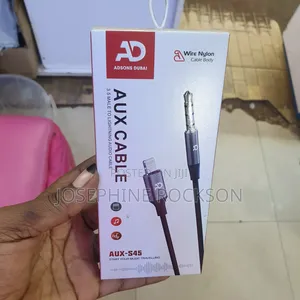 Aux Cable/ 3.5m to Lightning Audio Cable