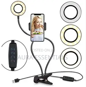 2 in 1 Beauty Mini 3.5inch LED Selfie Ring Light
