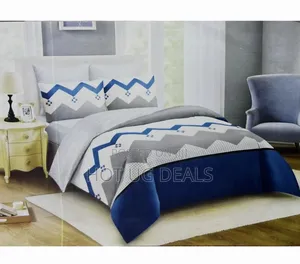 5x6 Duvet Set With 1 Bedsheet, 2 Pillow Case And Duvet Cover