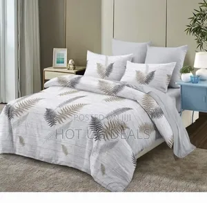 5x6 4PC Velvet Duvet/Bedcover With 1bedsheet 2pillowcases